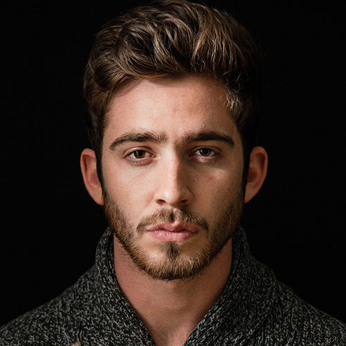 Man with Beard Wearing a Jersey Man with Beard Wearing a Jersey